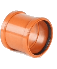 Муфта соединительная ПВХ для наружной канализации