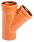 Тройник ПВХ для канализационных труб