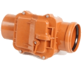 Клапан обратный ПВХ ручного регулирования с ревизией